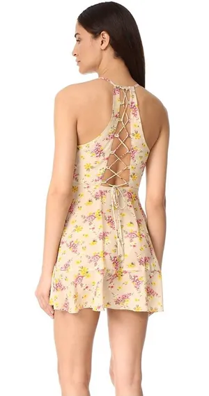 Nightwalker Women's The Copa Floral Mini Dress, Small - New! thumbnail 3