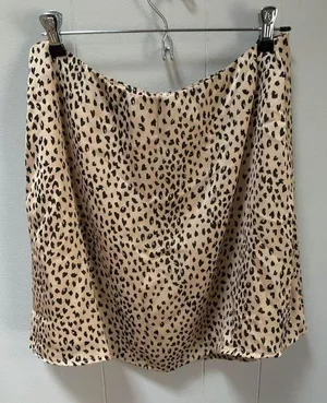 NWT! Princess Polly Leopard Print Dana Mini Skirt size 12 thumbnail 4