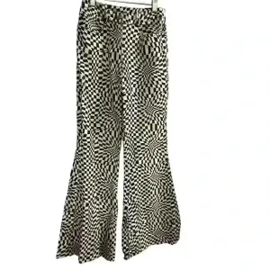Princess Polly Women's Flared Checkerboard Pants Size 0‎ Black and White thumbnail 11