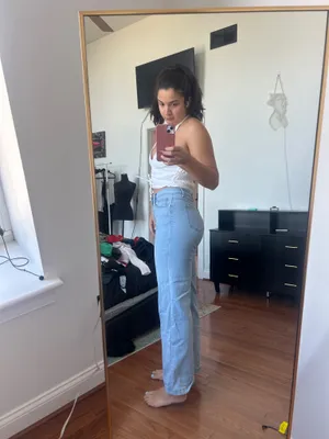 Light denim jeans Blue Size L thumbnail 2