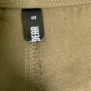 Lovely U-Dear Jumpsuit Overalls Women's Sz S Olive‎ Green Canvas Utility Button thumbnail 6