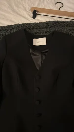 Meshki Mini Black Dress thumbnail 3