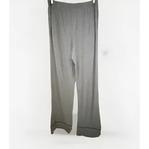 Victoria's Secret Pajama Modal Pants Gray Solid Lounge Sleep Pants Large Long thumbnail 2