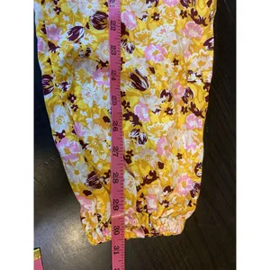 Gap Cottage Peasant Blouse Top Women XL‎ Floral Ruffle Boho Bloomcore Flowy thumbnail 13