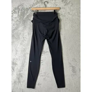 Lululemon Align Pant 28" Wrap Waist Black Size 6 High Rise Athleisure thumbnail 3