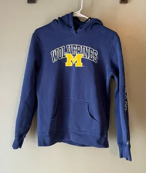 U of M Hoodie Blue Size M thumbnail 1