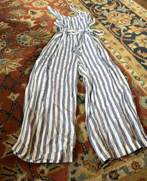 Rachel Zoe Linen Jumpsuit Size 6 thumbnail 1