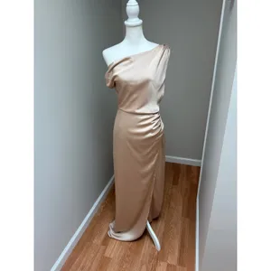 NEW Show Me Your Mumu Jodie Dress Champagne Luxe Satin Size Small thumbnail 5