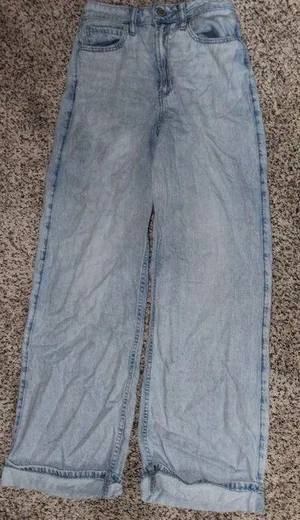 Hollister High-Rise Jeans Wide-Leg thumbnail 1