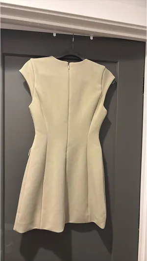 Aritzia priestly dress martini olive thumbnail 3