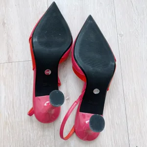 ZARA Color Block Heels thumbnail 6