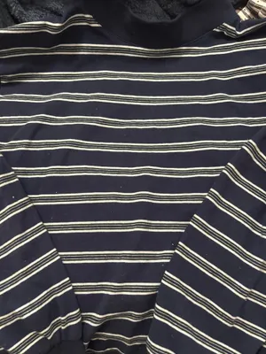 Parke Christmas striped Mockneck L/Xl thumbnail 1