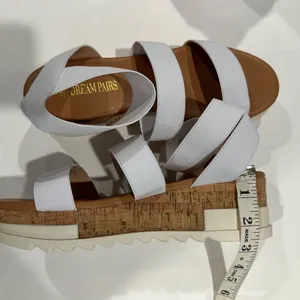 DREAM PAIRS Casual Platform Sandals - Size 9 - NEW‎ IN BOX. thumbnail 7