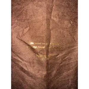 Kate Spade Brown Dust Bag with Pink Drawstring thumbnail 2