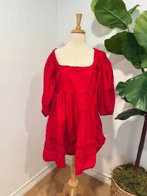 Rhode | Daya Red Mini Dress | New thumbnail 2