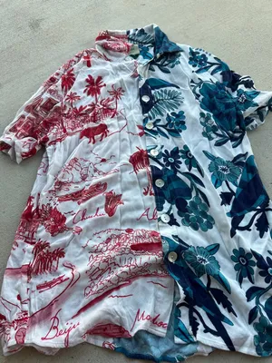 NEW Farm Rio Women’s Mixed‎ Prints Uni Shirt Size SMALL thumbnail 10