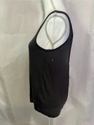 Gymshark Black Women's Scoop Neck Athletic Tank thumbnail 2