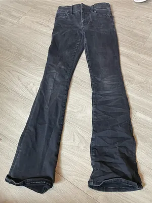 American Eagle Outfitters Black Bootcut Jeans thumbnail 1
