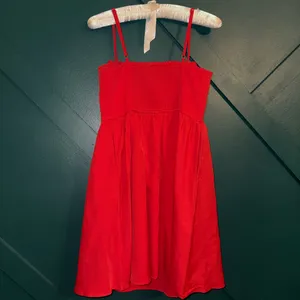 TCEC Red Mini Dress with Double Bow Front thumbnail 5