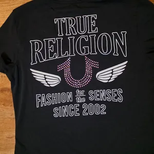 True Religion Embellished Graphic Black T Shirt thumbnail 7