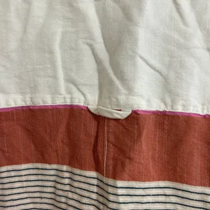 Holding‎ Horses by Anthropologie Oversized 100% Cotton Botton Down Shirt XS/S thumbnail 6