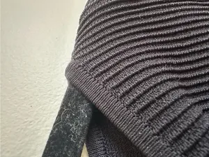 Aritzia Babaton Ribbed Long Sleeve Stretch Top Black Womens XS thumbnail 3