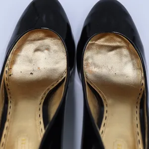 Coach Sheri Patent Leather Pumps Women 9B Black Round Toe Block Heel A3945 F2080 thumbnail 8
