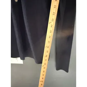 American Eagle Womens Black Ribbed Henley Long Sleeve V-Neck Top Size M‎ thumbnail 5