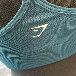 Gymshark, winter teal sports‎ sweat seamless sports size small thumbnail 4