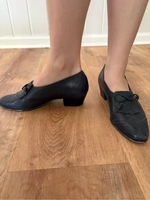 40s style loafer heels Blue Size 8.5 thumbnail 8