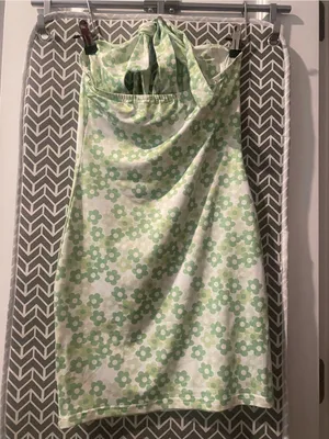 Cute Summer Halter Dress Size XS-S thumbnail 4