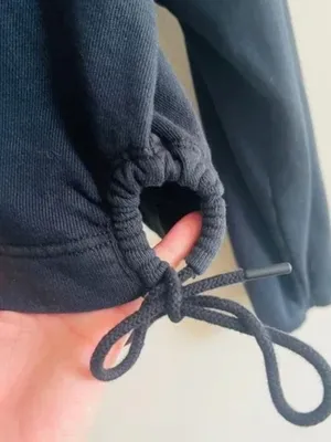 Aerie Offline Black Crewneck thumbnail 3