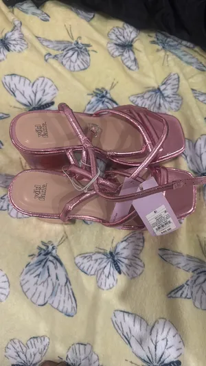 Wild Fable Women’s Metallic Pink Strappy Heeled Sandals – New thumbnail 2