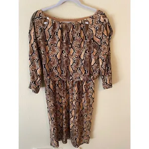 Small Thalia Sodi snake print dress thumbnail 2