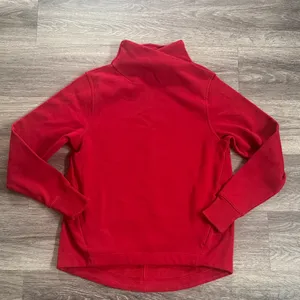 Athleta Vibrant Red Turtleneck Women’s Mock Neck Cozy Sweater Medium thumbnail 2