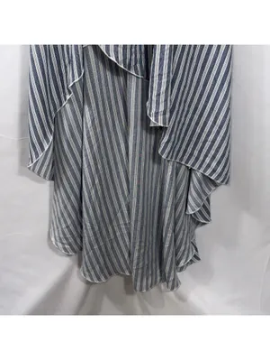 Show Me Your Mumu Striped High Low Maxi Dress Size Large thumbnail 4