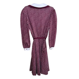 Sears The Shirtdress Dress Womens Medium Vintage 70s Peter Pan‎ Collar thumbnail 5