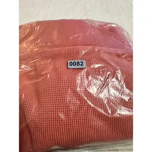 adidas Essential‎ Sweatshirt Waffle Knit Orange Size Small Crew Neck thumbnail 8