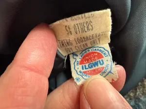 Vintage Braetan Southwestern Navajo Blanket Print Wool Blend Hooded Duffle Coat thumbnail 14