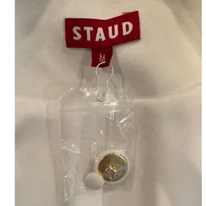 NEW STAUD Carson Paneled Stretch-Crepe Blazer Size Medium thumbnail 9