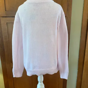 CREW NECK BABY PINK SWEATER thumbnail 2