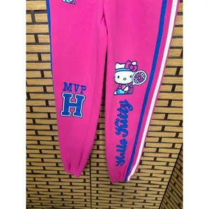 Hello Kitty Pink And‎ Blue Jogger Sweat Pants Size XS thumbnail 4