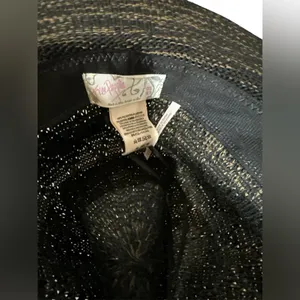 Free People Montana Woven Hat Heather‎ Black One Size thumbnail 5