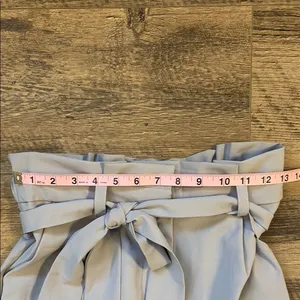 Light Blue Women's High-Waisted Dressy Pants thumbnail 4