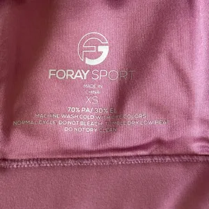 Foray Golf Sport Longline Fashion Bra Size XS Pink Purple Orchid Mist Activewear thumbnail 4
