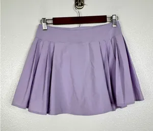 Lululemon Side-Pleat High-Rise Tennis Skirt Purple Lilac LW8AFCS Size 6 thumbnail 1