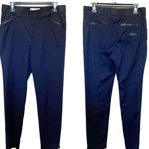 ALC Navy Blue Zip Ankle Dress Career Casual Pants Women’s Size 6 thumbnail 11
