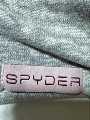 Spyder Grey Polyester Spandex Crewneck Sweatshirt Medium thumbnail 2