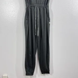 Vuori Halo Essential Jumpsuit Charcoal Gray Size Small‎ Soft Stretch Lounge Fit thumbnail 7
