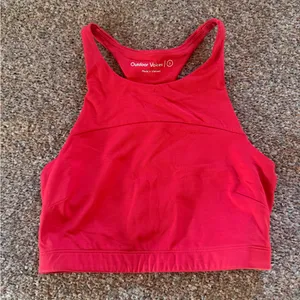 Outdoor Voices Tech Sweat Red Sports Bra thumbnail 2